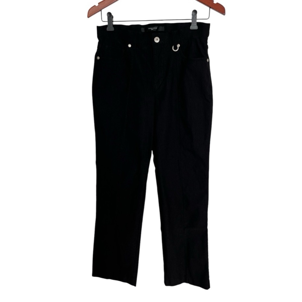 Simon Chang black strechy pants size 4